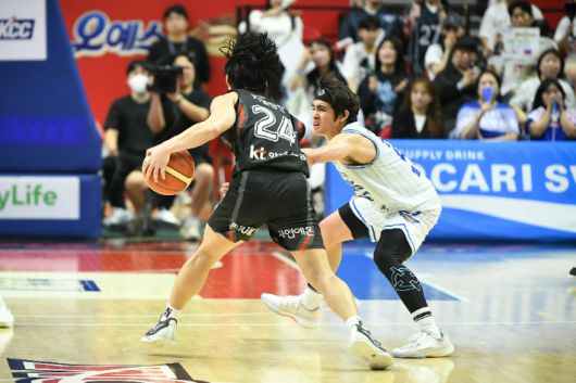 KT 카굴랑안과 한국가스공사 벨란겔. KBL