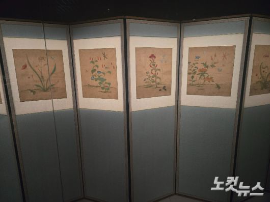 신사임당 초충도. 류연정 기자