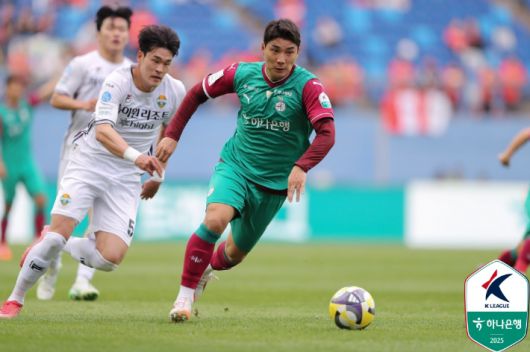 대전하나시티즌 공격수 주민규. 한국프로축구연맹 제공