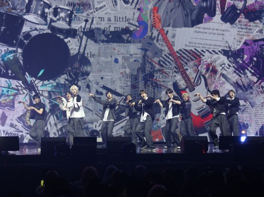 데뷔 6개월 만에 월드 투어를 시작한 싸이커스는 데뷔 2년 2개월 만에 한국에서 첫 단독 콘서트를 열었다. KQ엔터테인먼트 제공