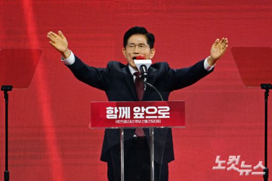 국민의힘 김문수 대선 후보. 윤창원 기자