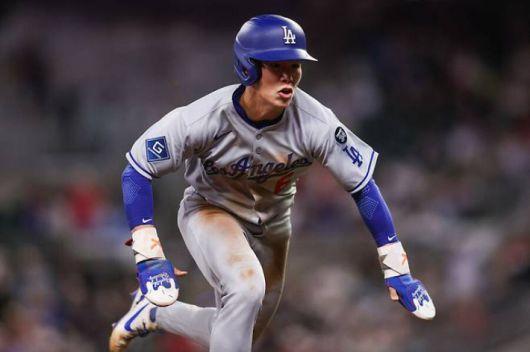 질주하는 김혜성. 로이터=연합뉴스