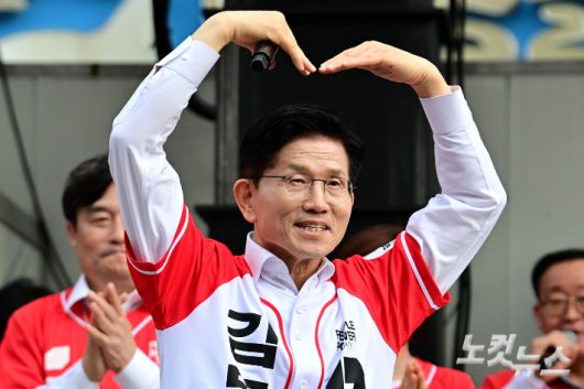 국민의힘 김문수 대선 후보. 황진환 기자