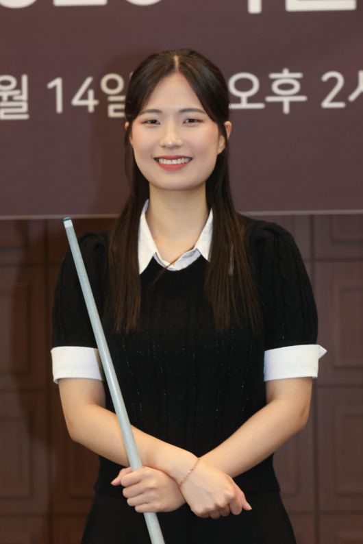 다음 시즌 여자부 돌풍을 예고한 박정현. PBA