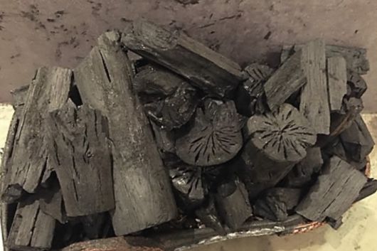 숯불. 연합뉴스