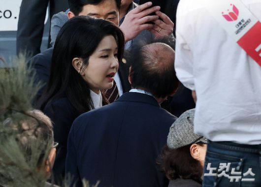 윤석열 전 대통령 부인 김건희 여사. 황진환 기자