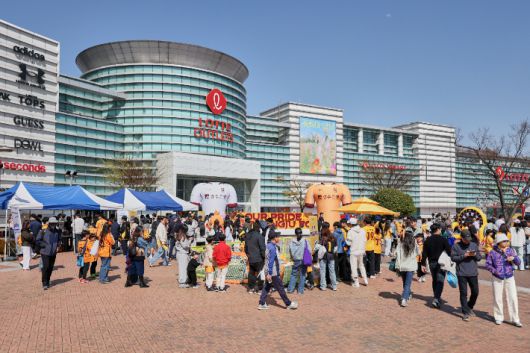 광주FC의 팬 이벤트 광경. 광주FC 제공