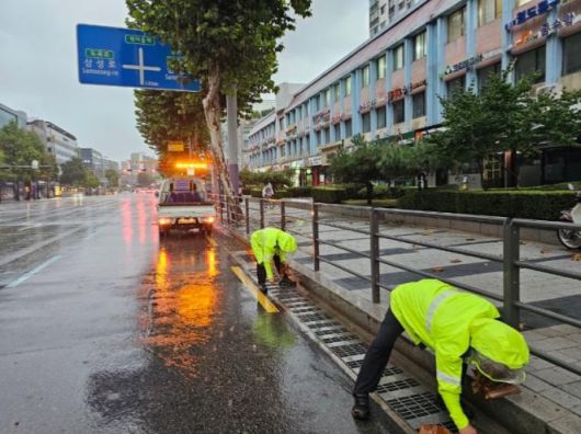강남구, 풍수해 대응 총력. 강남구 제공
