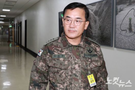 여인형 전 국군방첩사령관. 박종민 기자