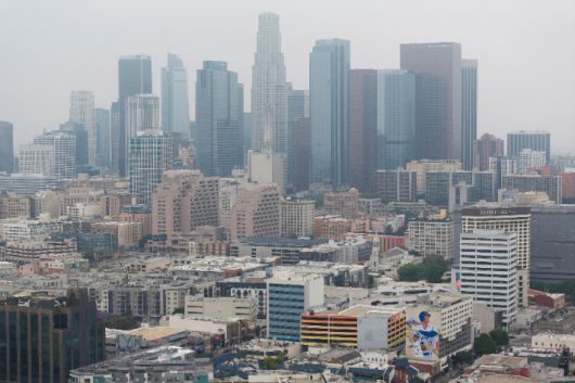 LA 도심 전경. 연합뉴스