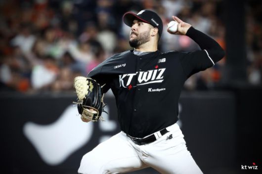 kt 좌완 에이스 헤이수스. kt wiz