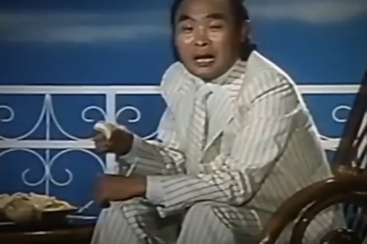 지난달 재출시한 크레오파트라 광고 속 고(故)이주일 모습 캡처