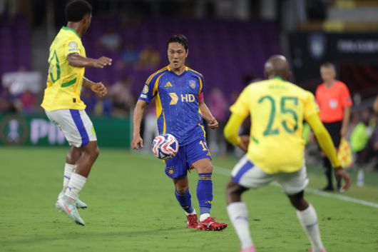 김영권의 드리볼 장면. 울산 HD 제공.