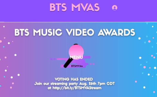 2019년 MTV VMAs의 K팝 카테고리 신설에 항의해 전 세계 아미들이 온라인상에서 개최한 BTS MVAs. 자료사진