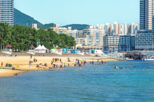 여수 웅천해수욕장 모습. 전라남도 제공