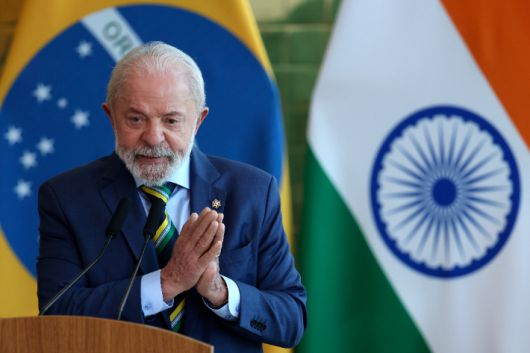 루이스 이나시우 룰라 다시우바 브라질 대통령. 연합뉴스