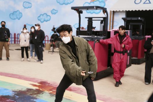 황동혁 감독. 넷플릭스 제공