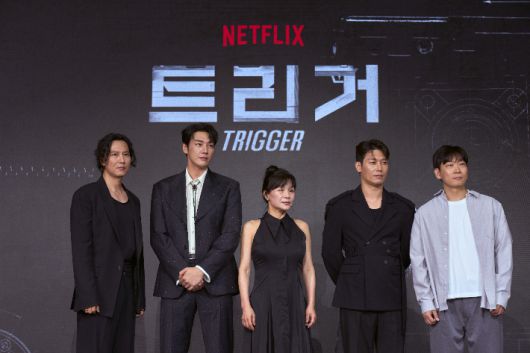 이날 열린 제작발표회에는 권오승 감독을 비롯해 배우 김남길, 김영광, 길혜연, 박훈 등이 참석해 작품을 소개했다. 넷플릭스 제공