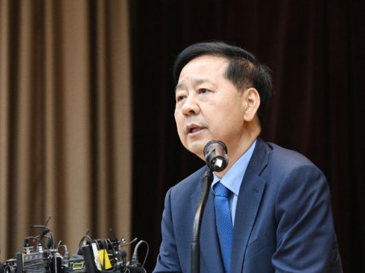 구윤철 부총리 겸 기획재정부 장관 후보자가 6월 29일 오후 서울 중구 예금보험공사에서 열린 기자간담회에서 모두발언을 하고 있다. 기획재정부 제공