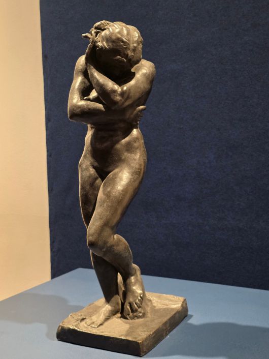오귀스트 로댕, '이브',  브론즈, 75.6 x 29.4 x 24 cm(연도 미상). 곽인숙 기자