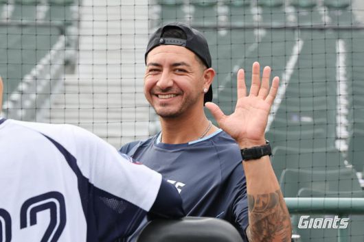 롯데 새 외국인 투수 벨라스케즈. 롯데 자이언츠 제공