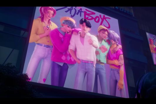 애니메이션 영화 '케이팝 데몬 헌터스'. 넷플릭스 제공