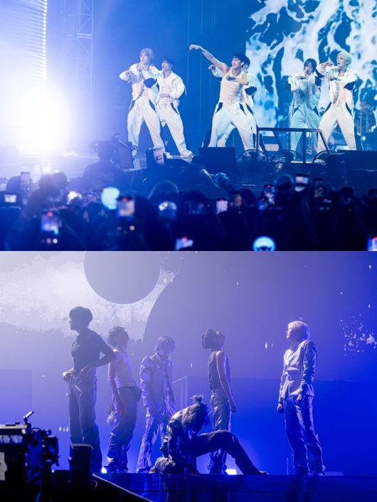 서울 공연을 시야제한석까지 매진시킨 피원하모니는 '모스트 원티드' 해외 투어를 이어간다. FNC엔터테인먼트 제공