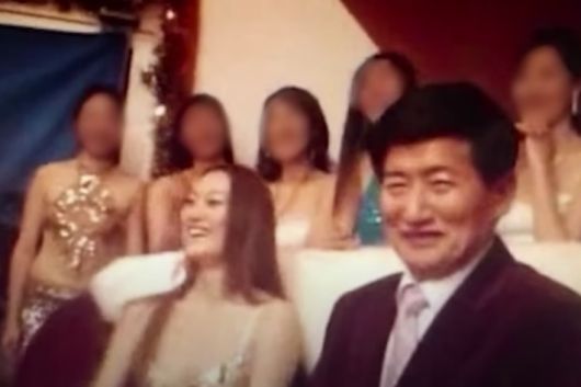 좌측부터 정조은, 정명석. 넷플릭스 제공