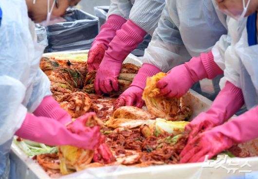 K푸드의 상징 김치. 황진환 기자