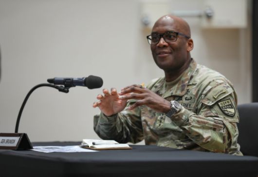 제이비어 브런슨 주한미군사령관. 연합뉴스