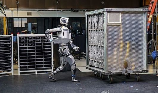 사진은 보스턴다이나믹스가 제작한 이족보행 로봇 아틀라스. 현대자동차·기아 제공