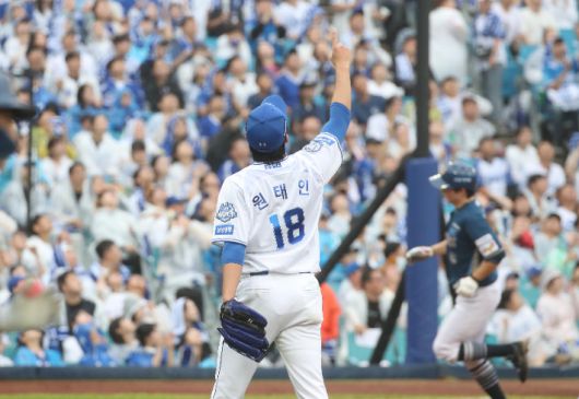 원태인 선발승. 연합뉴스