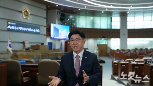 경기도의회 미래과학협력위원회 윤충식 의원(국민의힘, 포천1). 박철웅 PD