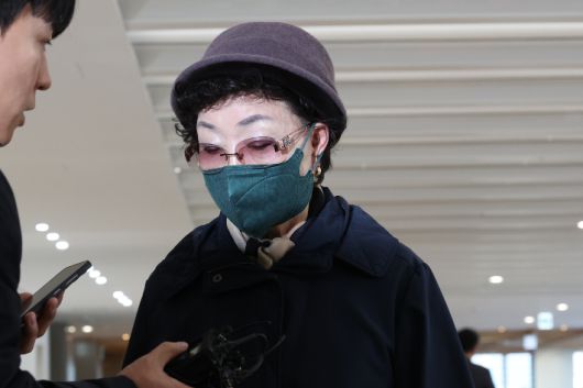 김건희씨의 모친 최은순씨. 연합뉴스