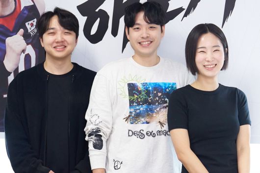 MBC 예능 '신인감독 김연경' 종영 기자간담회가 17일 오후 3시 서울 마포구 MBC 사옥에서 열렸다. 왼쪽부터 최윤영, 권락희, 이재우 PD. MBC 제공