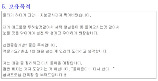 금융감독원 전자공시시스템 캡처