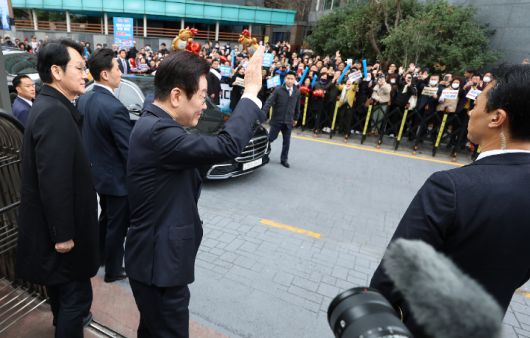 이재명 대통령, 부산 해수부 개청식 참석. 연합뉴스