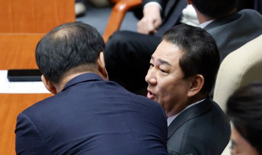 더불어민주당 김병기 전 원내대표. 연합뉴스