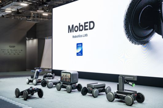 모베드(MobED) 상용화 모델 및 탑 모듈(Top Module) 결합 콘셉트 모델. 현대차그룹 제공