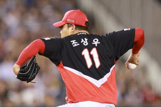 KIA에서 FA로 풀린 우완 조상우. 연합뉴스