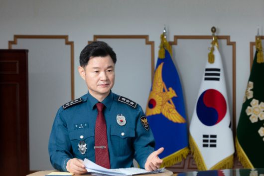 박정보 서울경찰청장. 서울경찰청 제공