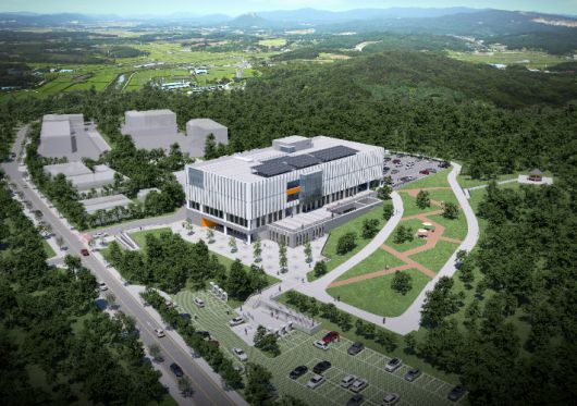 지식산업센터 조감도. 증평군 제공