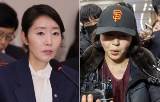 강선우 전 민주당 의원과 김경 서울시의원. 윤창원 기자·연합뉴스