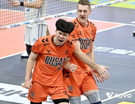 OK저축은행 역전승. 한국배구연맹