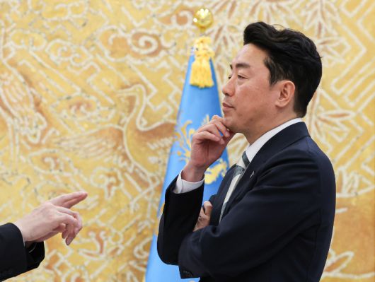 강훈식 비서실장. 연합뉴스