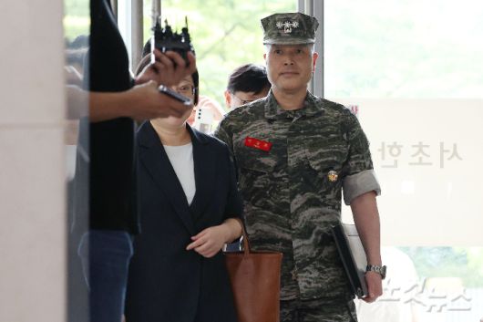 박정훈(준장) 당시 해병대 수사단장. 류영주 기자