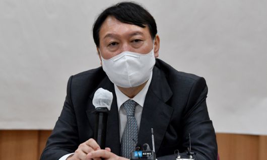 국민의힘 대권 주자인 윤석열 전 검찰총장. 뉴시스