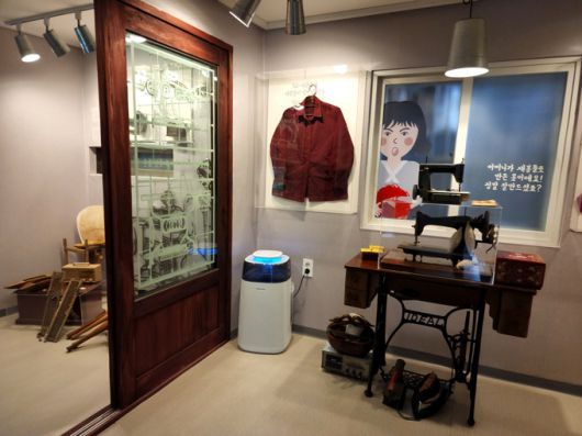피란생활박물관 봉제공간.