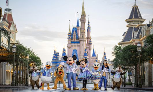 미국 플로리다주 올랜도의 디즈니월드 모습. 디즈니