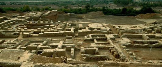 파키스탄 모헨조다로 유적지 전경. 내셔널지오그래픽 홈페이지 캡처